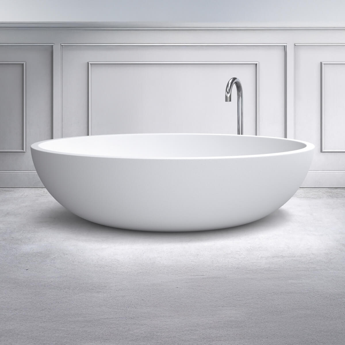 Haven Marble Bath 1760mm