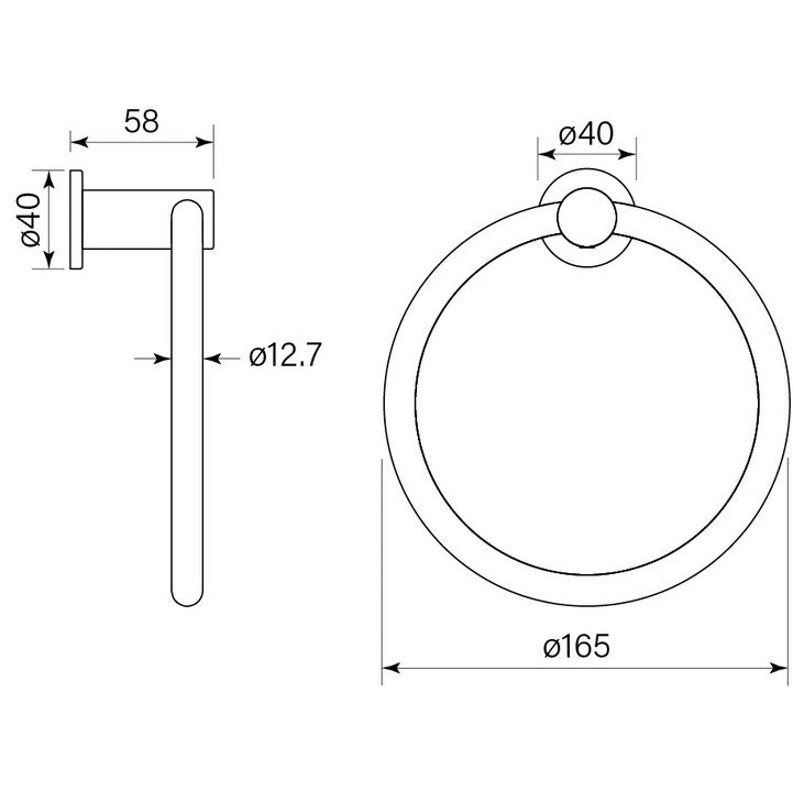 Pegasi Towel Ring